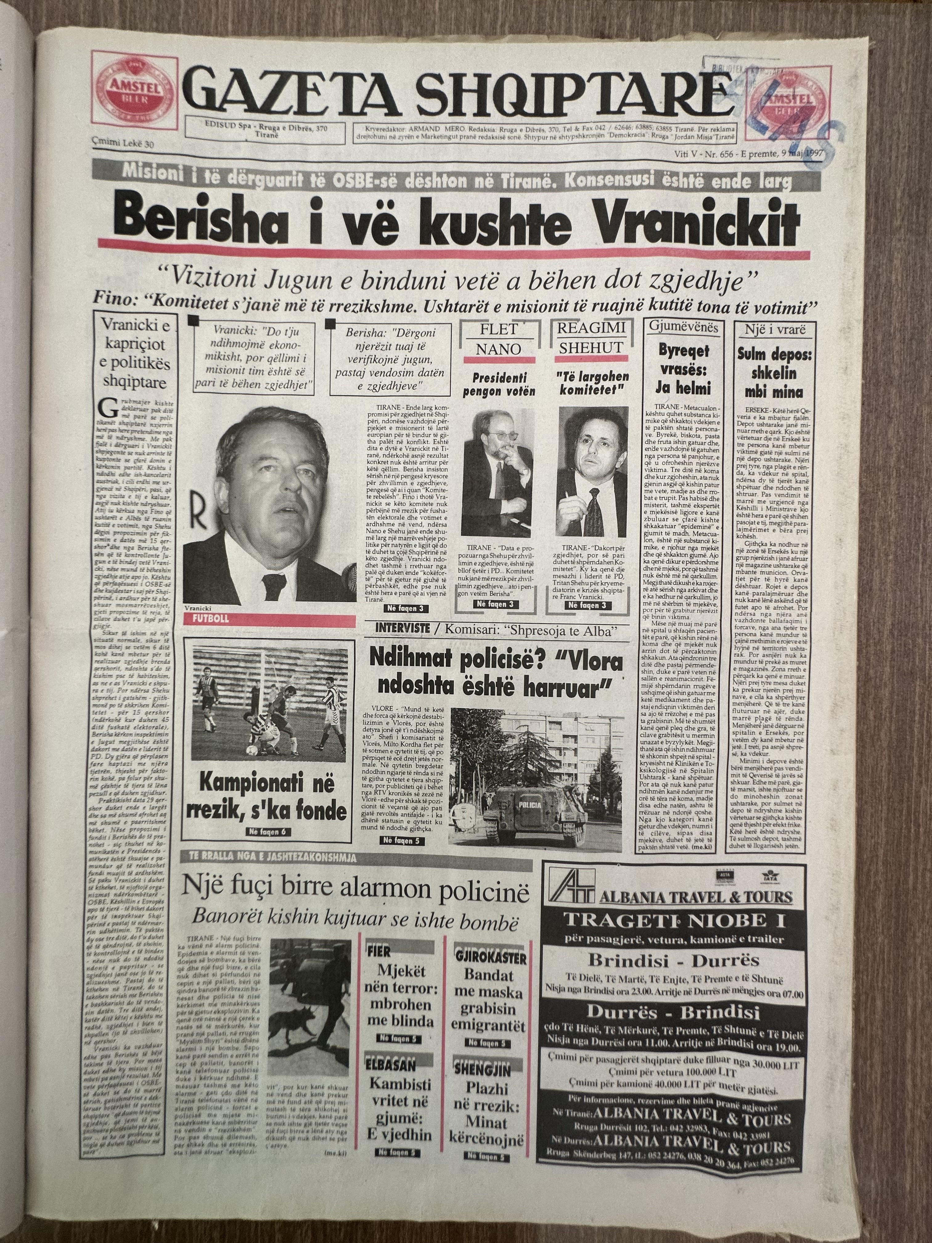 Gazeta Shqiptare 1997-04-09